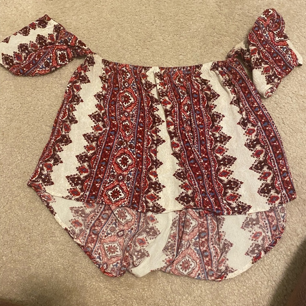 Off the shoulder crop top, billabong, Medium